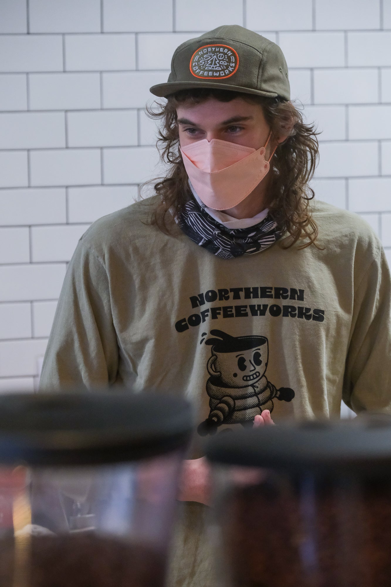 Northern Coffeeworks - Green Corduroy Hats