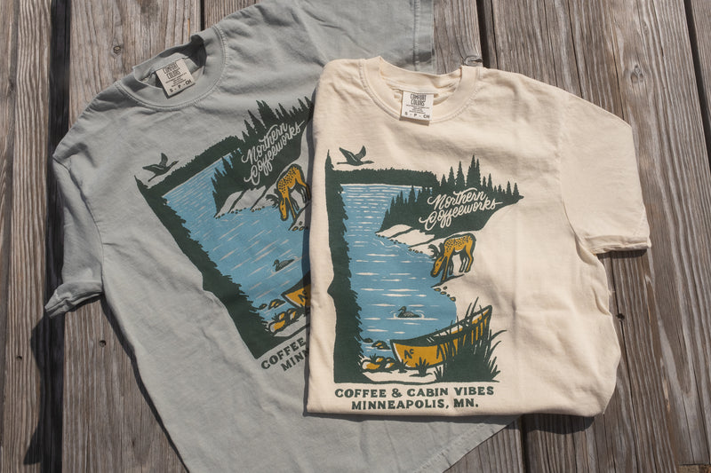 Northern Coffeeworks - Coffee & Cabin Vibes T-Shirt