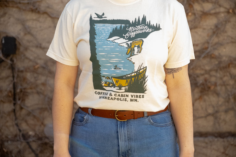 Northern Coffeeworks - Coffee & Cabin Vibes T-Shirt