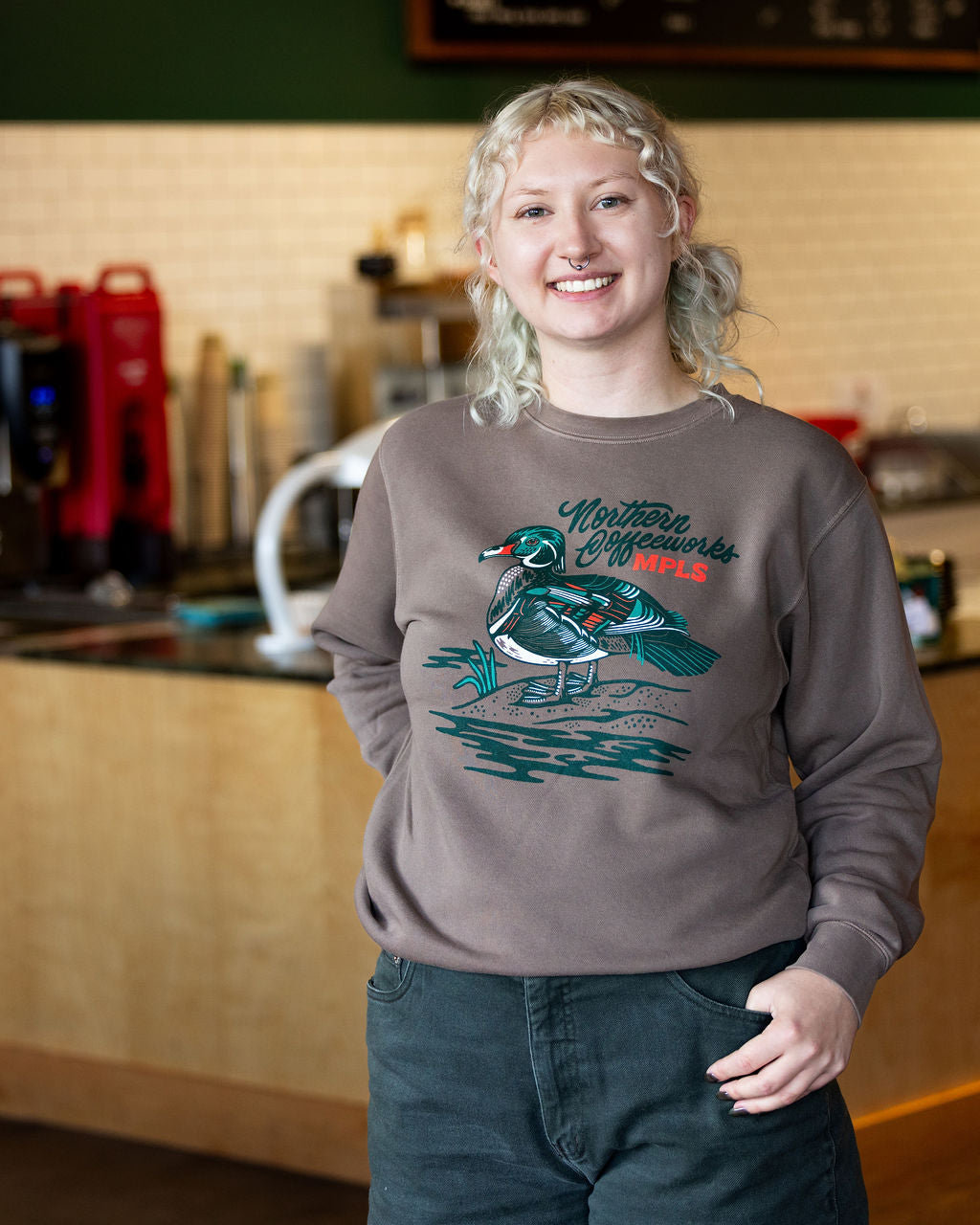 Wood Duck Crewneck Sweatshirt